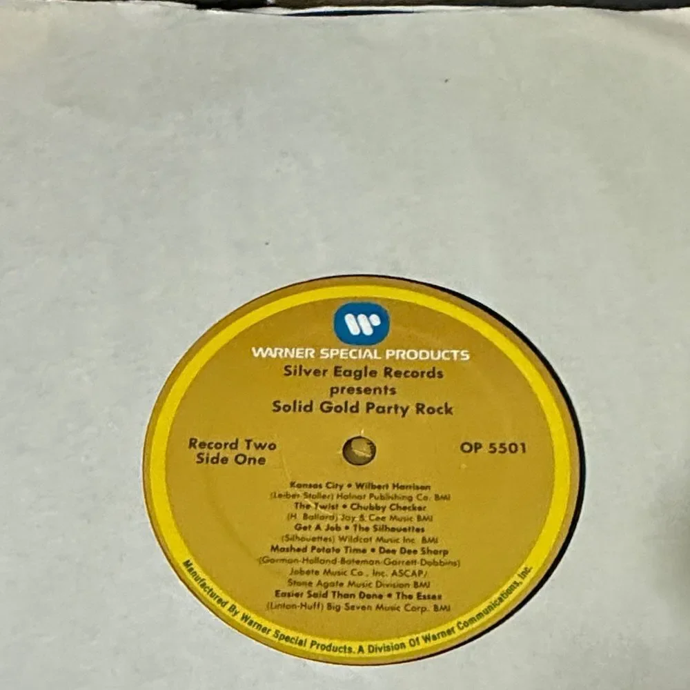 Vintage 1980s Solid Gold – Party Rock Vinyl Box Set (52 No.1 Hits)